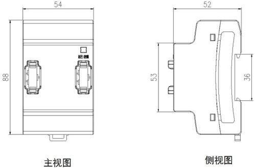 2路三相消防設備電源監控主模塊及配套設備解析